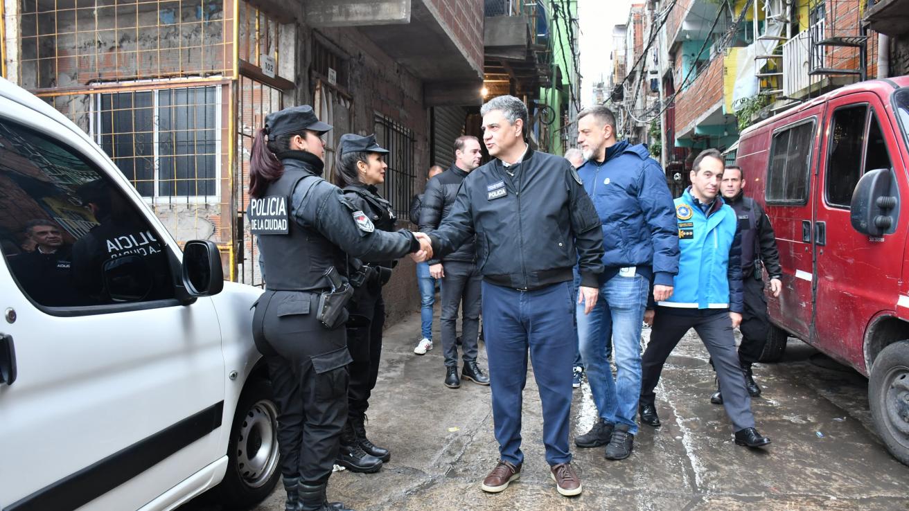 Golpe al narco: la Ciudad cerró dos búnkeres en el Barrio 31