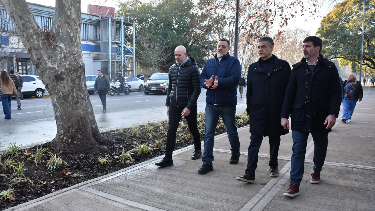 La Ciudad recuperó con obras la zona de Retiro, tras el desalojo de la feria ilegal de la calle Perette