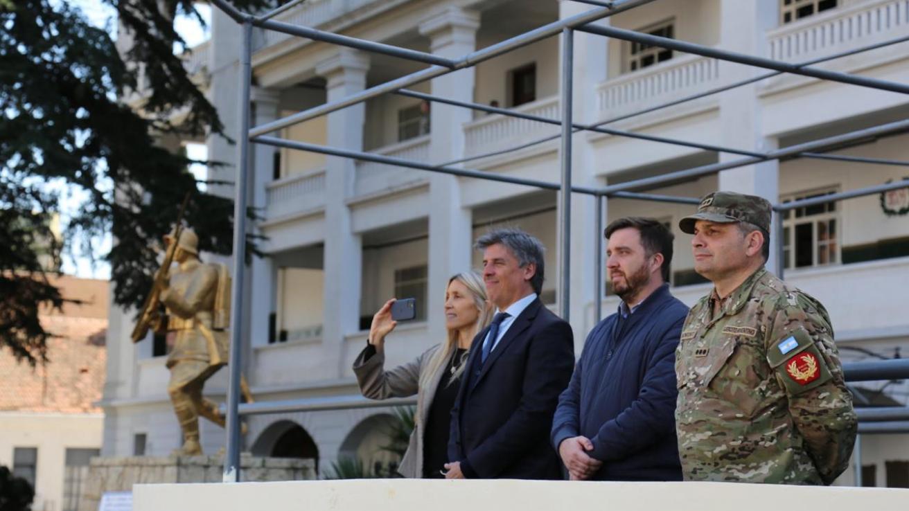 Nuevas autoridades del Regimiento de Infantería 1