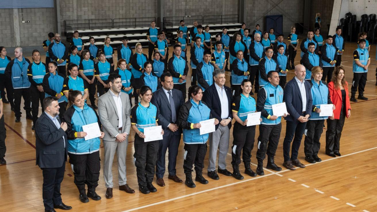 La Ciudad sumó 89 nuevos Agentes de Prevención. 