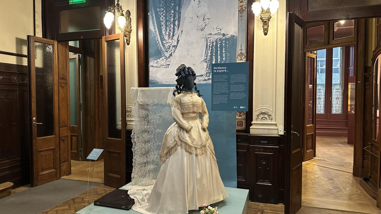 Detalle montaje muestra