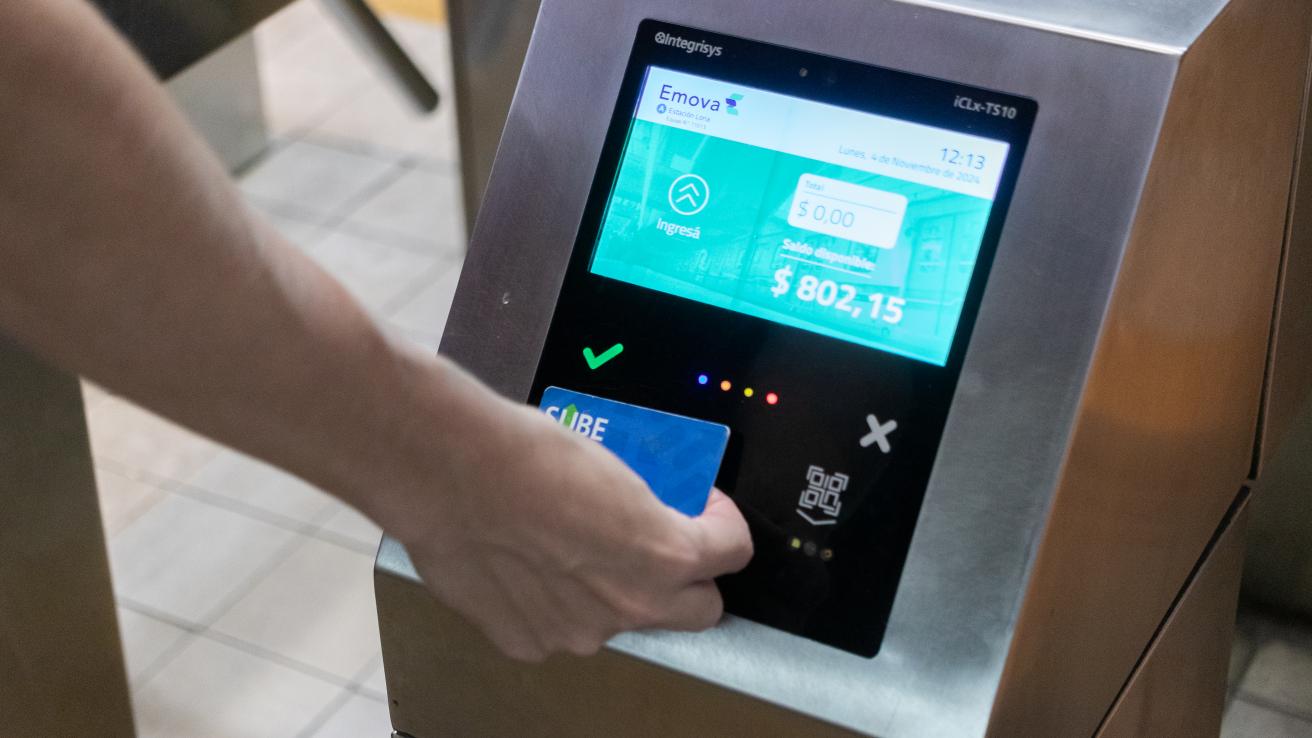 validadores de molinetes