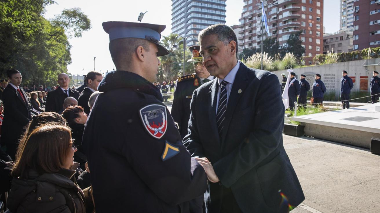 Homenaje de la Ciudad a los bomberos caídos en el cumplimiento del deber.