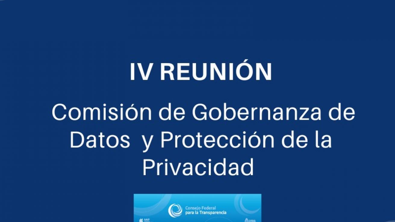Comisión de Gobernanza de Datos y Protección de la Privacidad 