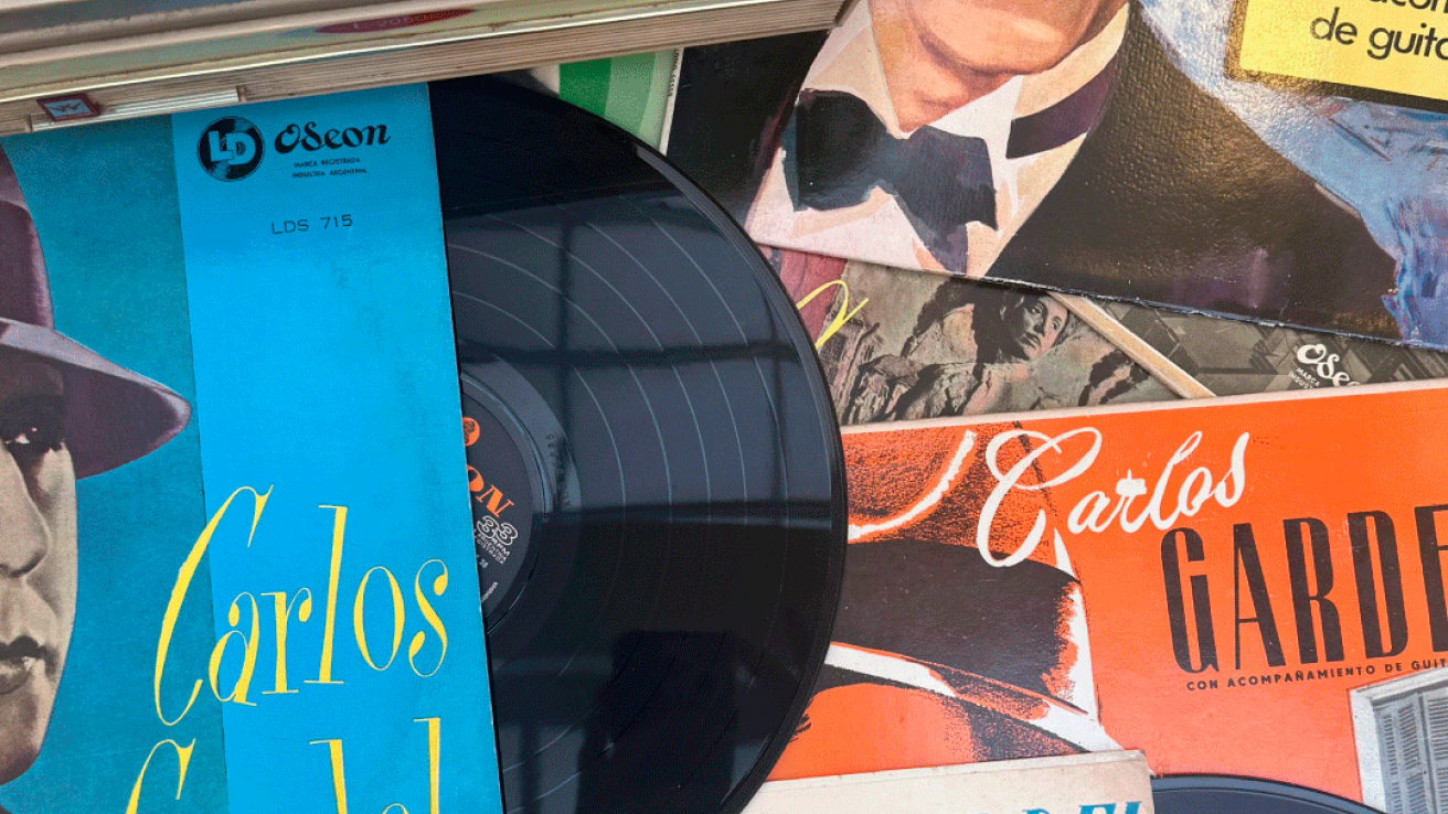 Gardel eterno, analógico y digital