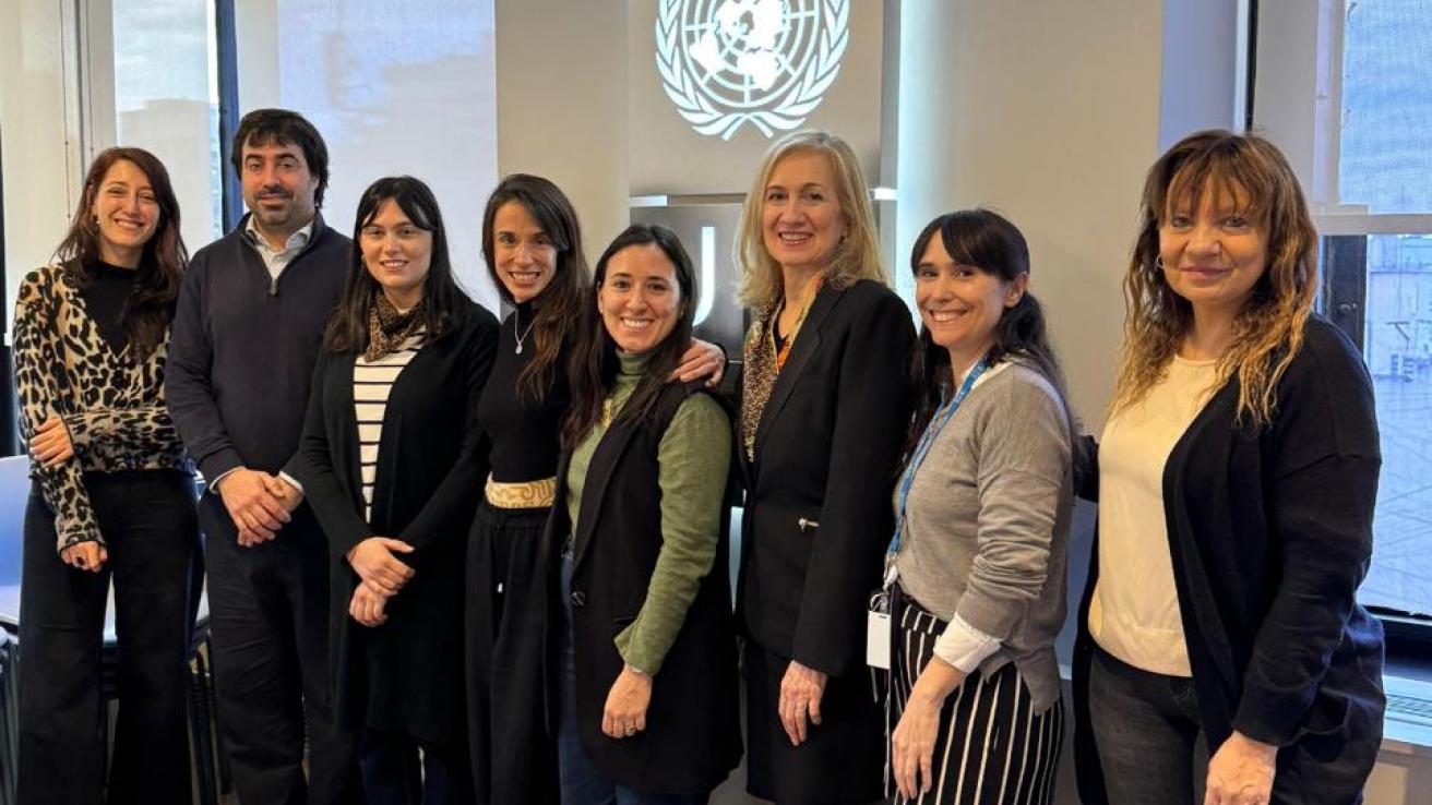 Mesa de trabajo en PNUD