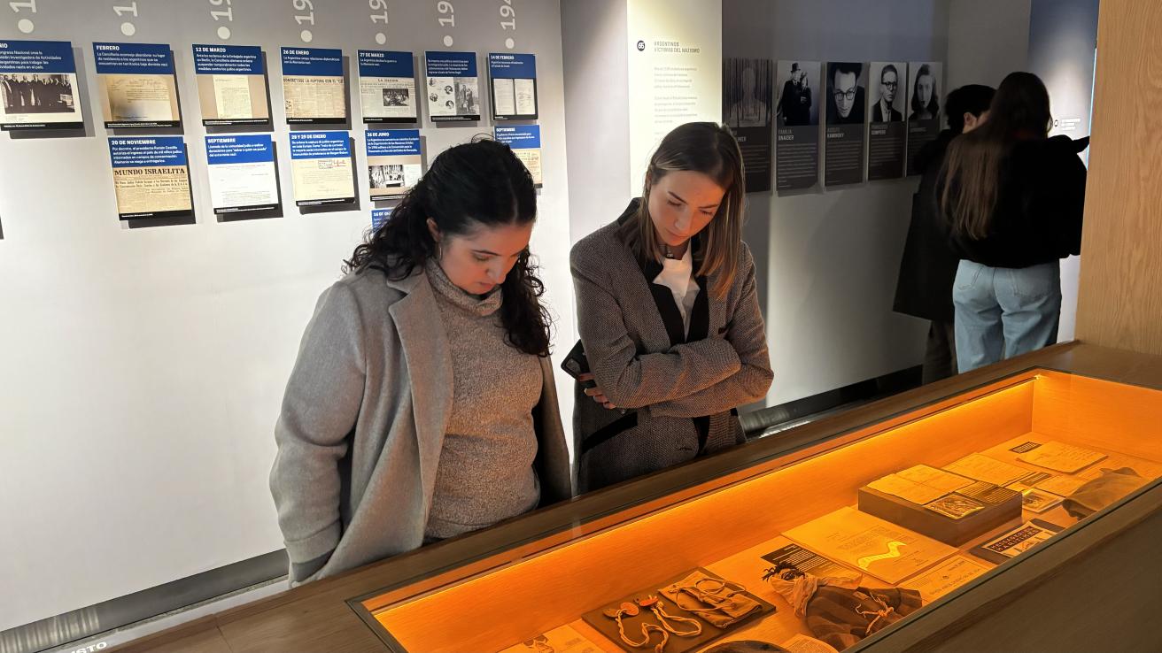 Visita al Museo del Holocausto (Min. de Justicia)