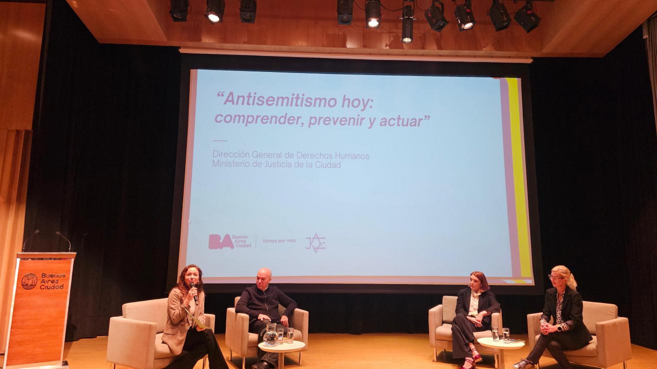 Antisemitismo hoy: la Ciudad realizó una masterclass para comprender, prevenir y actuar frente esta  problemática que sigue presente en la actualidad