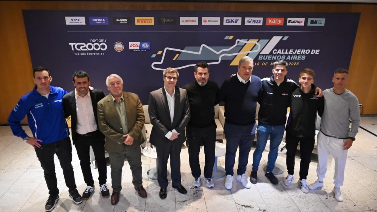 Histórico: el TC2000 correrá por primera vez en un circuito callejero en el Sur de la Ciudad