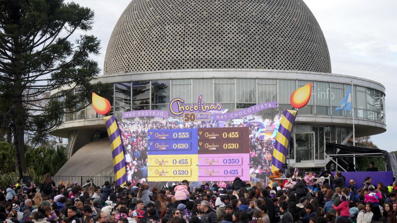50 años de Chocolinas en el Planetario
