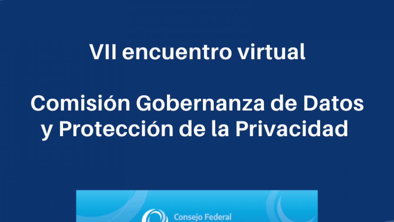 Reunión Comisión de Gobernanza de Datos y Protección de la Privacidad