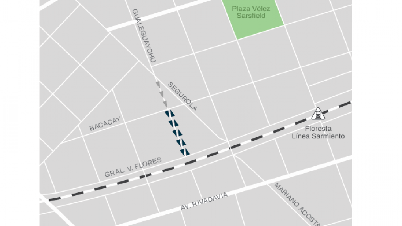 Cambio de sentido Gualeguaychú - 7/11