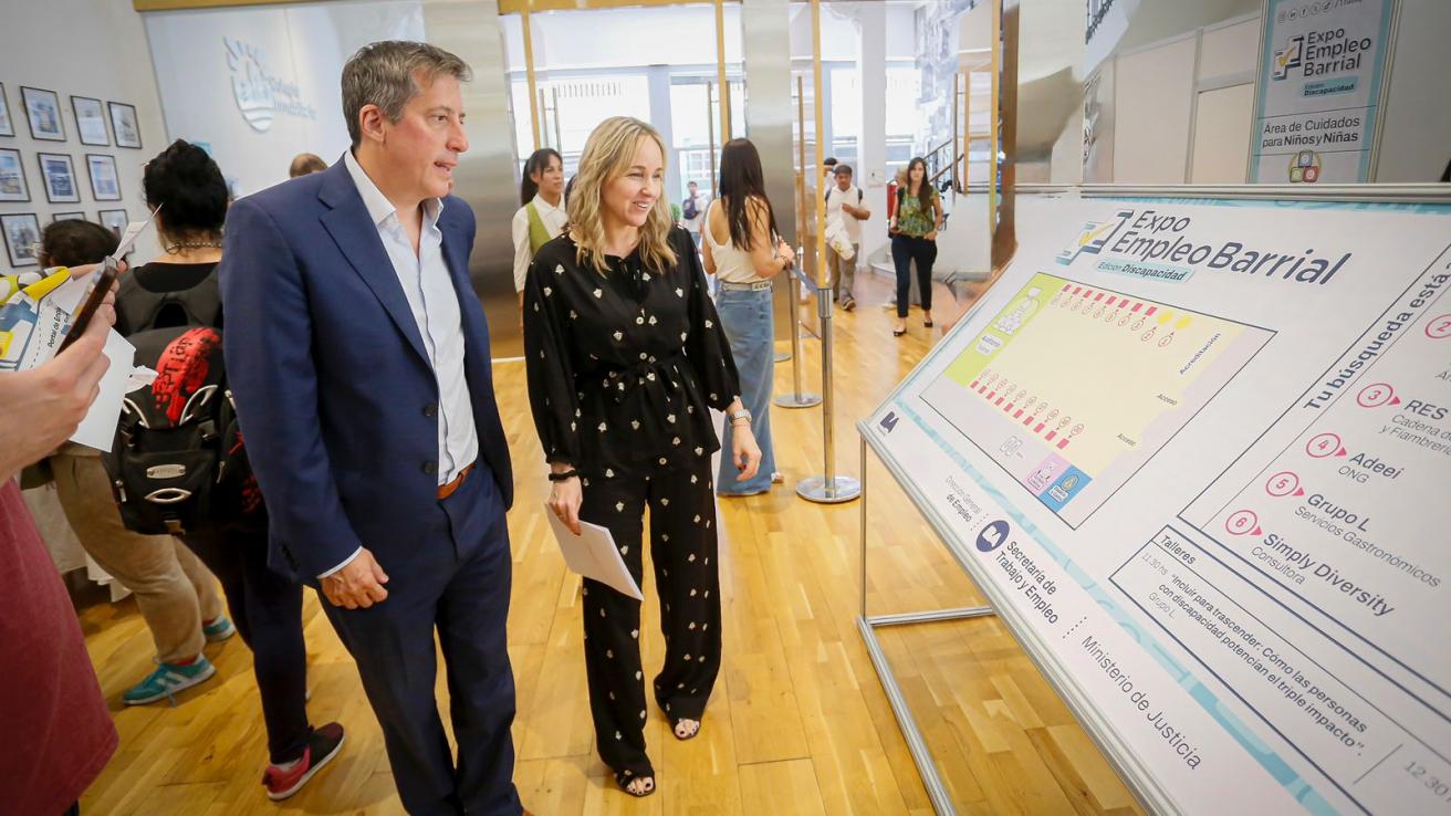 Expo Empleo Barrial: una oportunidad para las personas con discapacidad