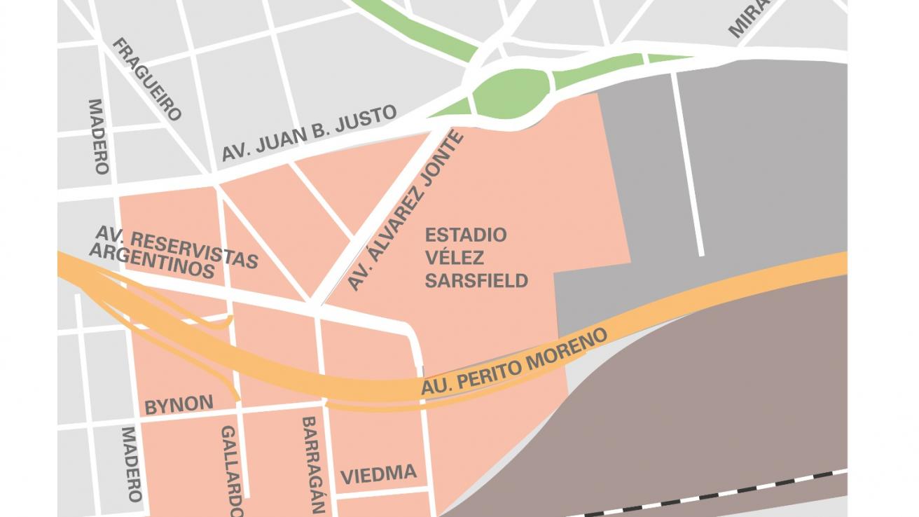 Inmediaciones del estadio Amalfitani