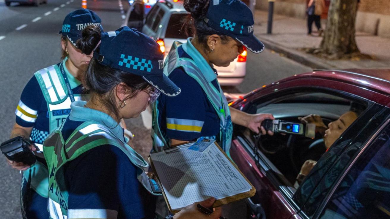 La Ciudad reforzó los controles de alcoholemia por la Navidad: la tasa de positivos cayó a la mitad