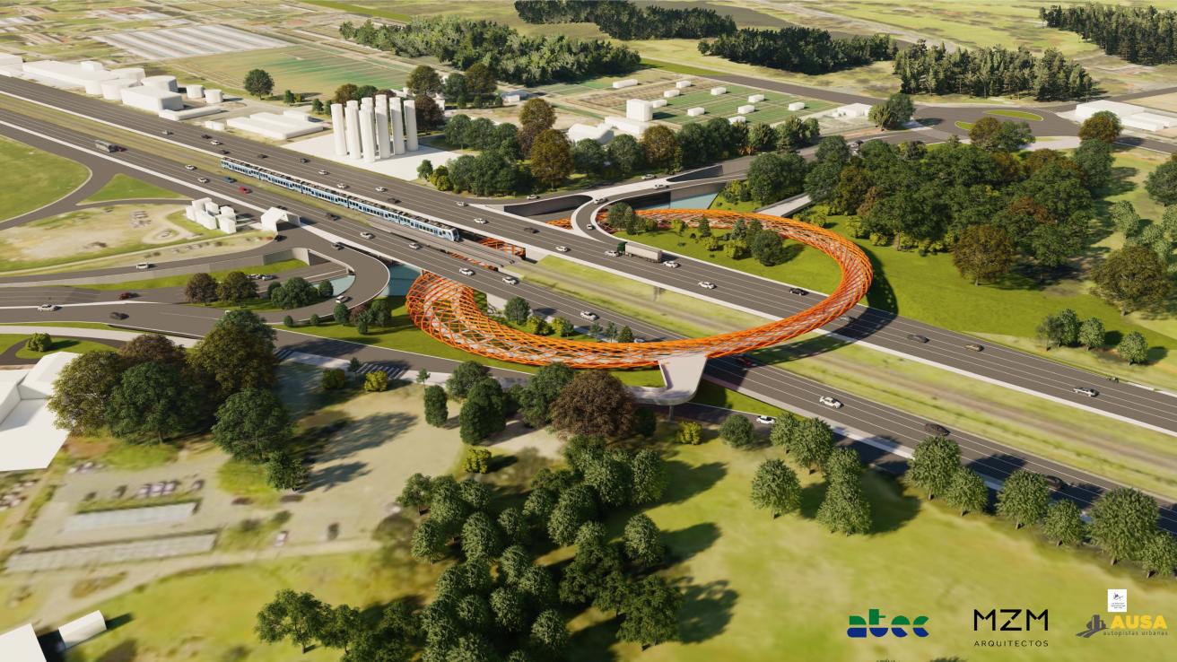 Render | Paso Bajo Nivel Anillo Pampa