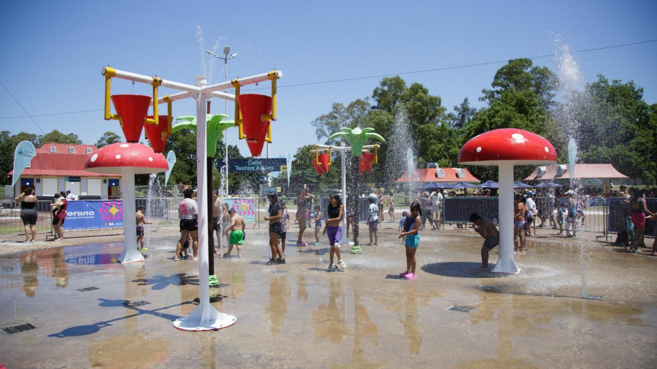 Niños disfrutando en el Parque de la Ciudad