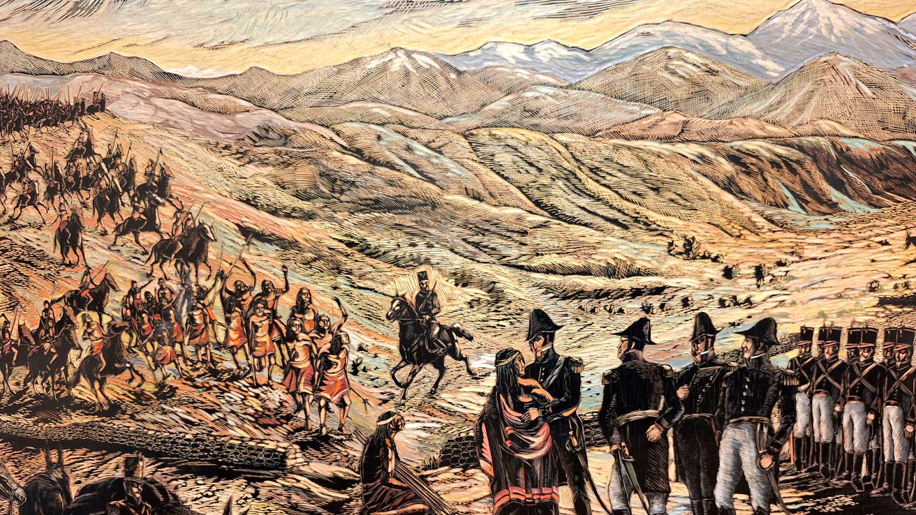 cruce de los Andes y la gesta por la independencia 1