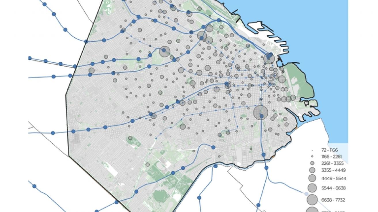Los viajes en bicicletas públicas previos a la llegada de la pandemia del coronavirus a la Ciudad