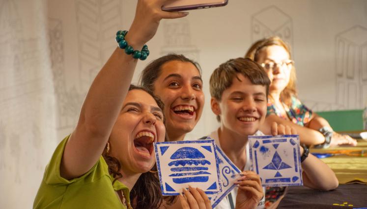 Talleres para chicos en el BAM