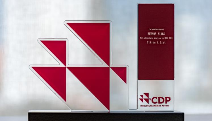 Premio obtenido por la Ciudad de Buenos Aires al lograr el máximo puntaje en su reporte de 2019.