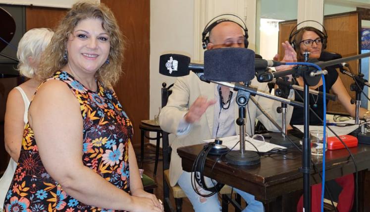 Sandra Luna en Por la Vuelta