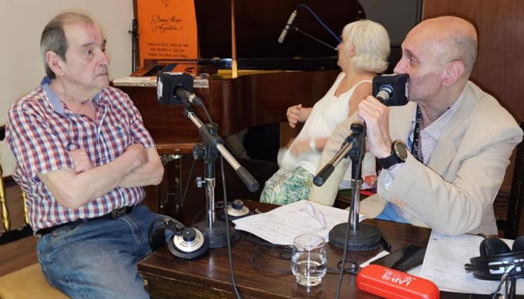 Néstor Fabián en Por la Vuelta 