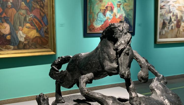 Muestra temporaria. Paisajes con el corazón en La Boca