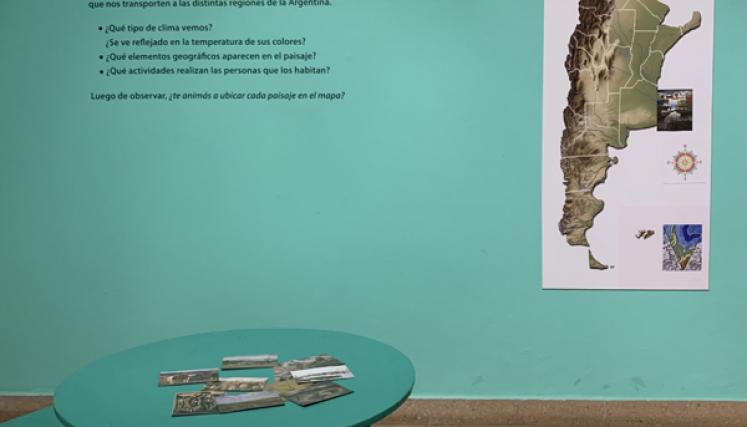 Actividad de la muestra temporaria: Paisajes con el corazón en La Boca