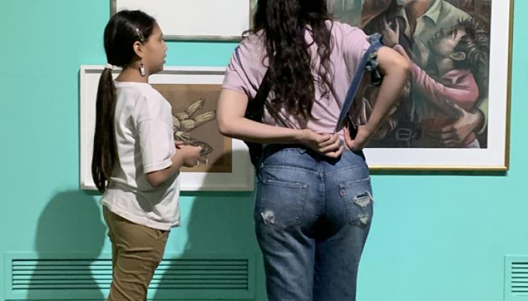 Muestra temporaria. Paisajes con el corazón en La Boca