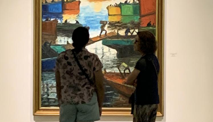 Muestra temporaria. Paisajes con el corazón en La Boca