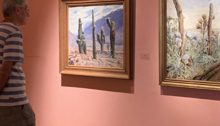 Muestra temporaria. Paisajes con el corazón en La Boca