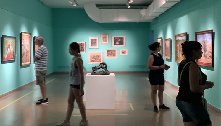 Muestra temporaria. Paisajes con el corazón en La Boca