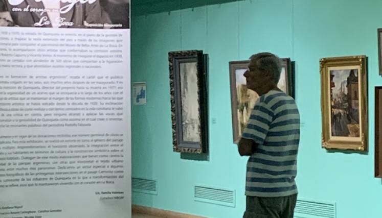 Muestra temporaria. Paisajes con el corazón en La Boca