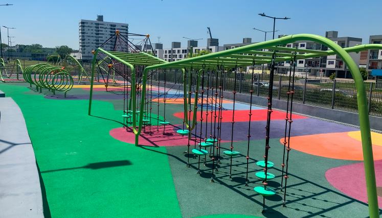 Patio de juegos Parque Estación Buenos Aires