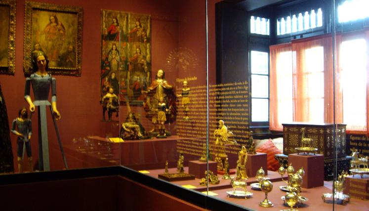 Sala de imaginería quiteña