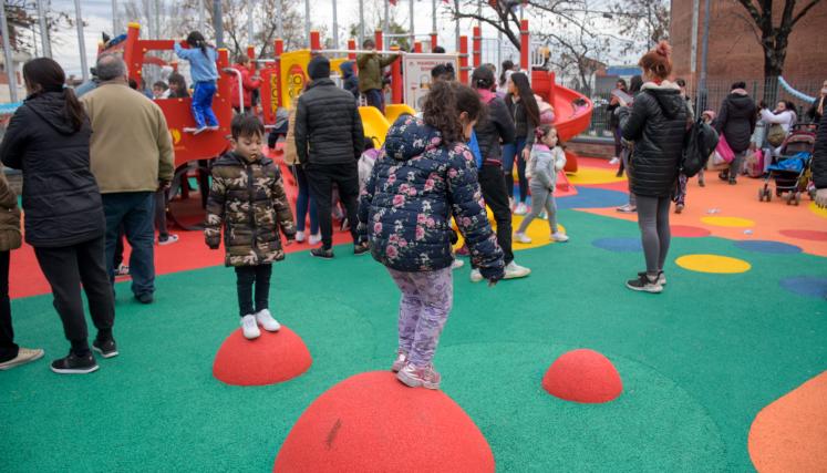 Inauguración de los juegos en Plazoleta Latinoamericana