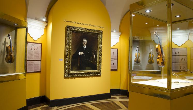 Vista sala de instrumentos