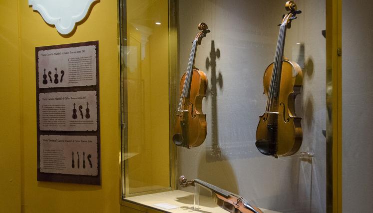 Vista sala de instrumentos