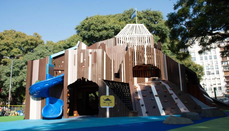 Inauguración Plaza República de Chile 