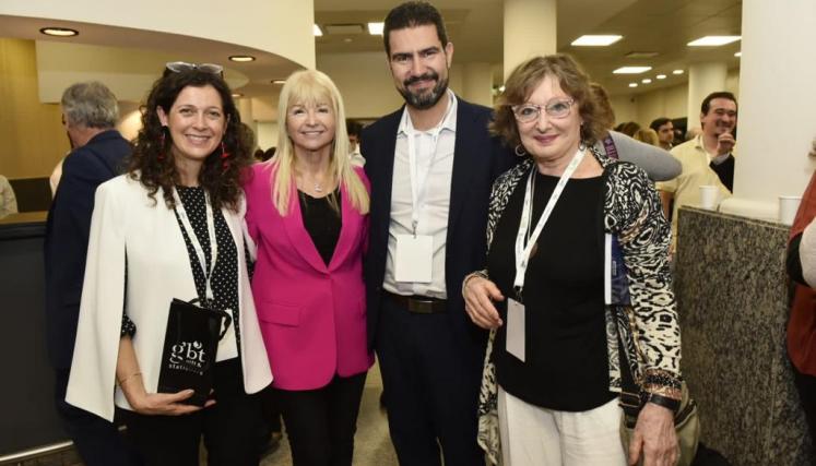 María Gracia Andía, Titular del OGDAI junto a la Síndica General de la Ciudad, Mónica Freda, en el IV Congreso Argentino de Control Interno