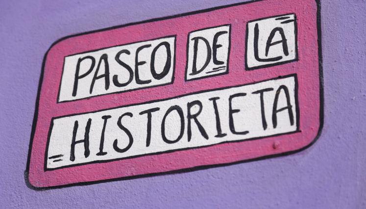 paseo de la historieta