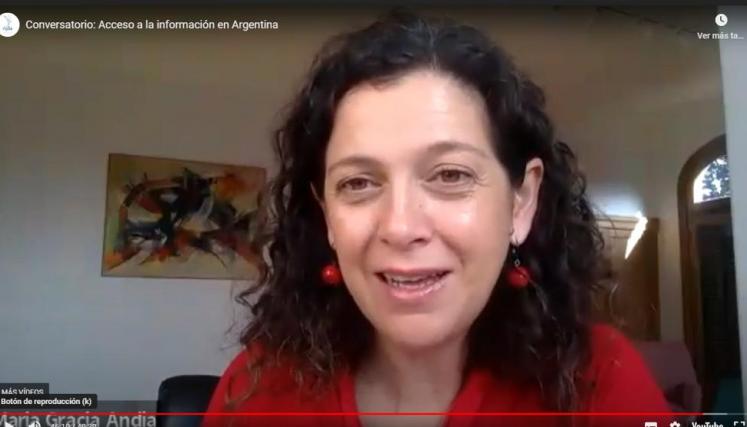 María Gracia Andía, titular del OGDAI