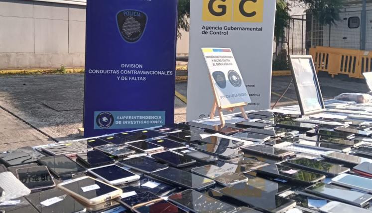 Celulares recuperados