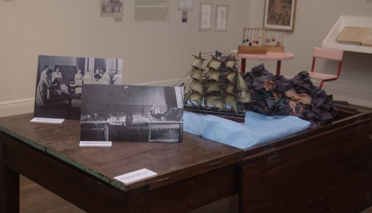 Inauguración de la Sala «Rosario Vera Peñaloza» en el Museo Bernasconi