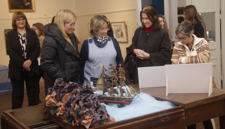 Inauguración de la Sala «Rosario Vera Peñaloza» en el Museo Bernasconi