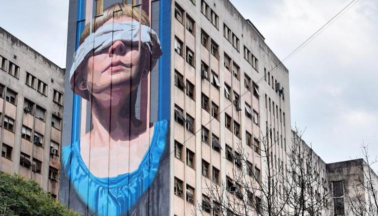 Mural Marie Ajras AMIA