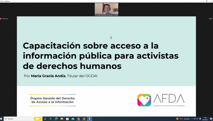 Capacitación AIP para activistas