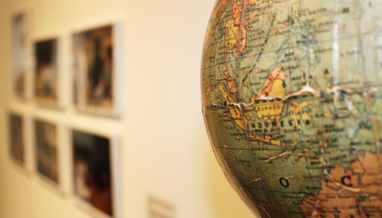 Imagen de un globo terráqueo