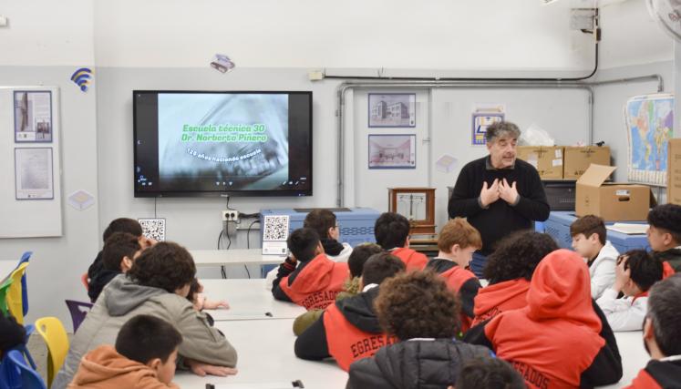La Escuela Técnica «Norberto Piñero» trabaja en la puesta en valor de su patrimonio histórico